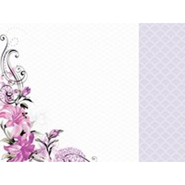 Hoja doble cara violet crush