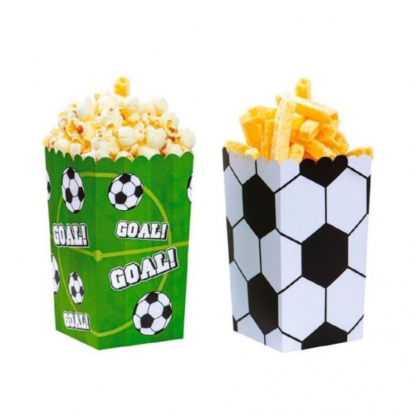 Cubos para palomitas fútbol