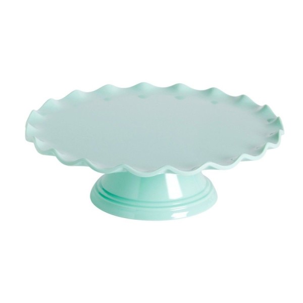 Stand melamina menta borde ondas